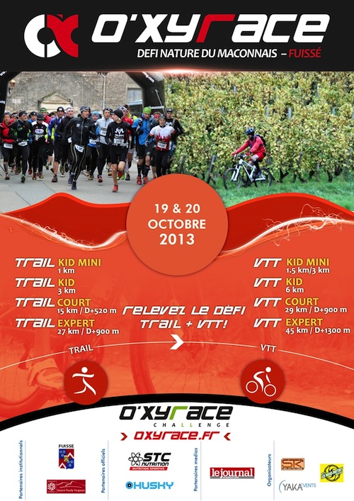 Affiche Oxyrace 2013