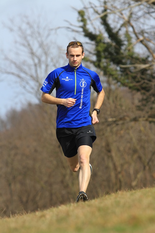 Jérémy Pignard à l'entraînement