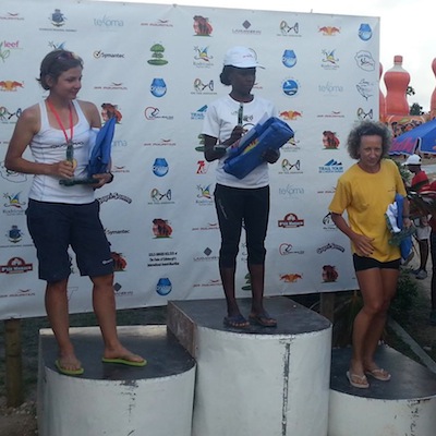 Podium femmes Trail du Perroquet 2013