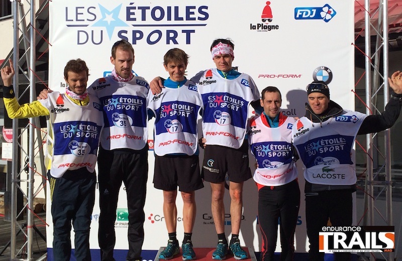 podium raid des Etoiles du sport 2013