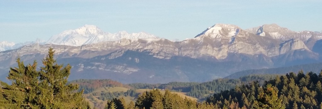 Interlac 2015 - les Bauges et le massif du Mt Blanc