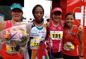 Sierre Zinal 2015 - podium femmes