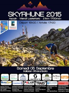 AFFICHE SKYRHUNE 2015