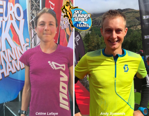 Andy Symonds et Celine Lafaye lauréats des Salomon Skyrunners France Series 2015