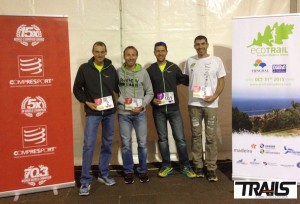 Ecotrail funchal Madeira 2015 - Arnaud lejeune, Fabien Antolinos et Julien Chorier