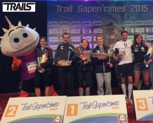 Gapencimes 2015 - Fred Bousseau - podium 25km