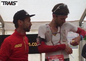 F. Dhaene et Jean Mi Faure Vincent - UTMB 2014