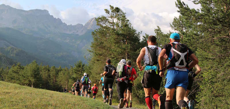 Ambiance Trail Ubaye Salomon photo Robert Goin