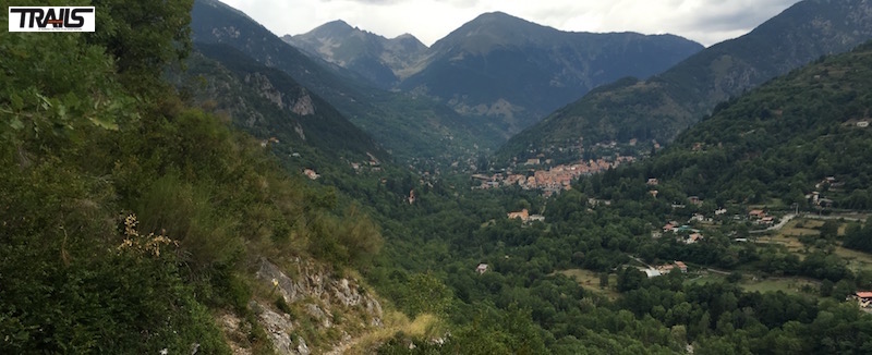 Championnats de Francede Trail 2016 - Descente vers Saint MArtin Vesubie