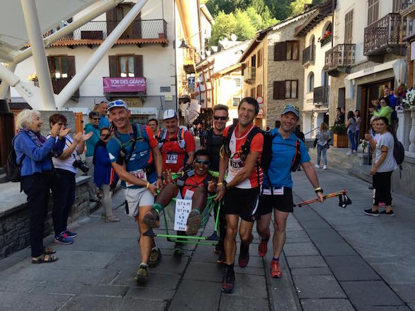 Jean Michel Touron au depart du Tor 2016