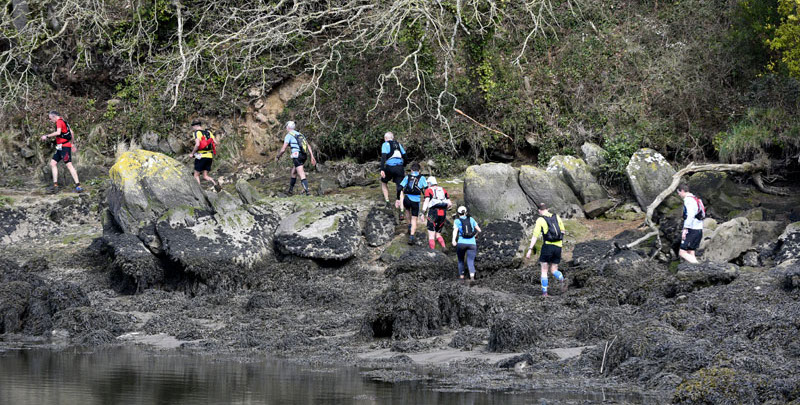 TRAIL DE L'ABER WRACH 2016, 11∞ edition. Le Folgoet (29), le dimanche 03 avril 2016. Photo: © Yves MAINGUY