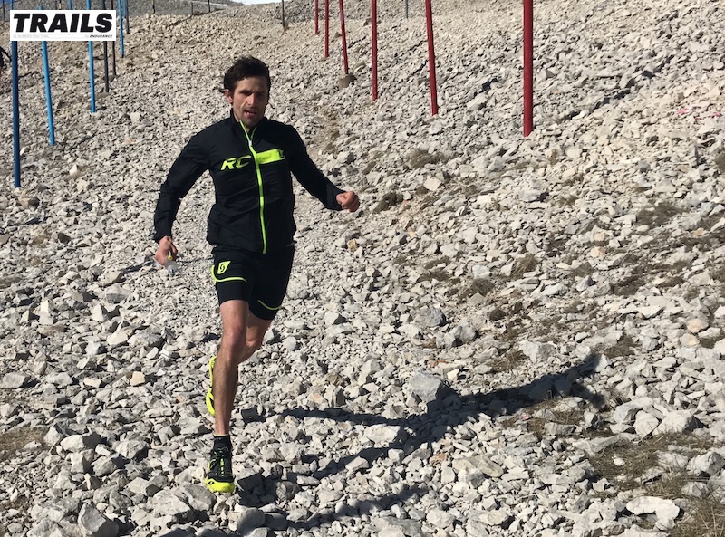 Photos Trail du Ventoux 2017- Fred Bousseau - adrien Michaud au sommet