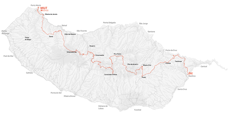 MIUT 2017 - Parcours Madeira Island Ultra Trail