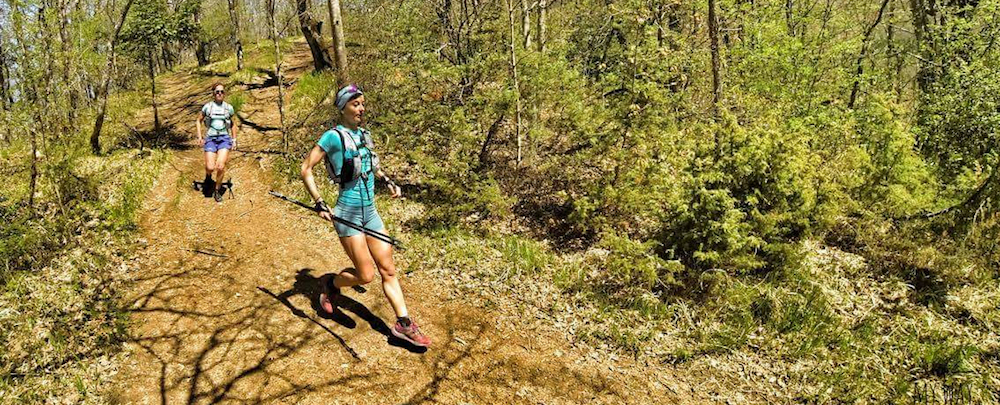 Trail Nivolet Revard 2017 - MAud Gobert et Marie Dohin