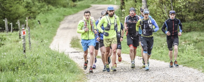 Stéphane Brogniart, bien accompagné lors de la traversée du Jura 2017