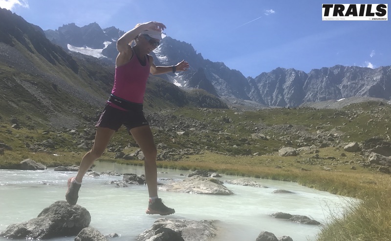 Caroline Chaverot vers le Lac d'Arsine - Fred Bousseau