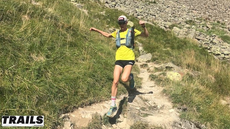 Jim Walmsley 2017 descente du Col du Tricot - Fred Bousseau