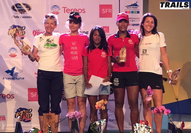 Grand Raid Réunion 2017 - podium dames