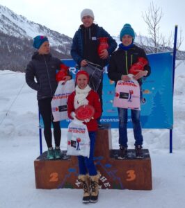 Podium Trail Blanc de la clarée 2018 20km-femmes