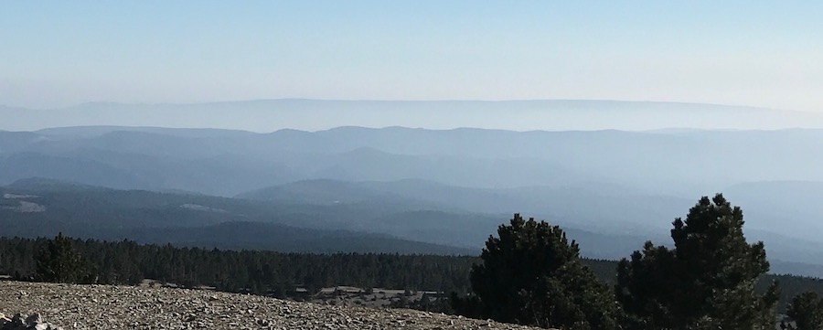 Trail du Ventoux 2018 - paysage