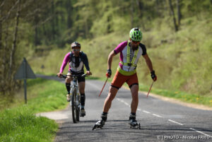 Stephane Brogniart - Tour des Vosges 2018 en skis roues