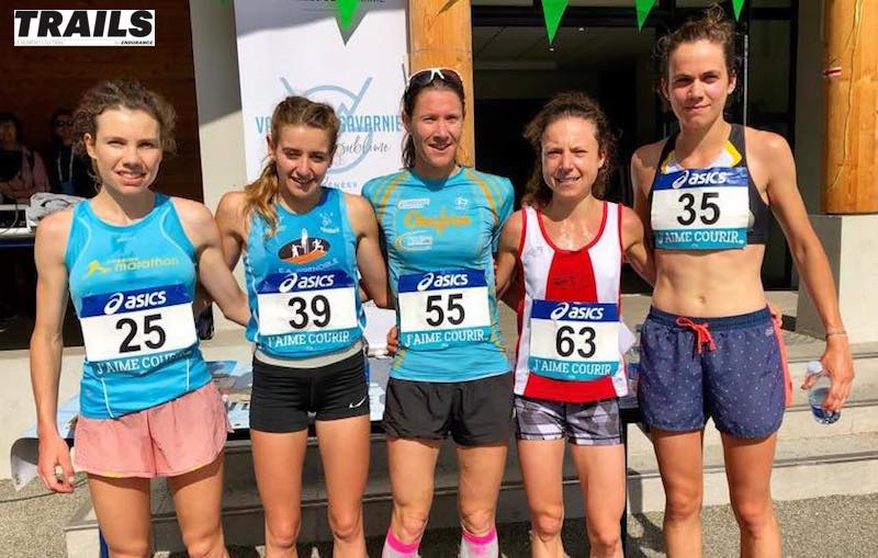 Championnat de France de course en montagne 2019 - podium femmes