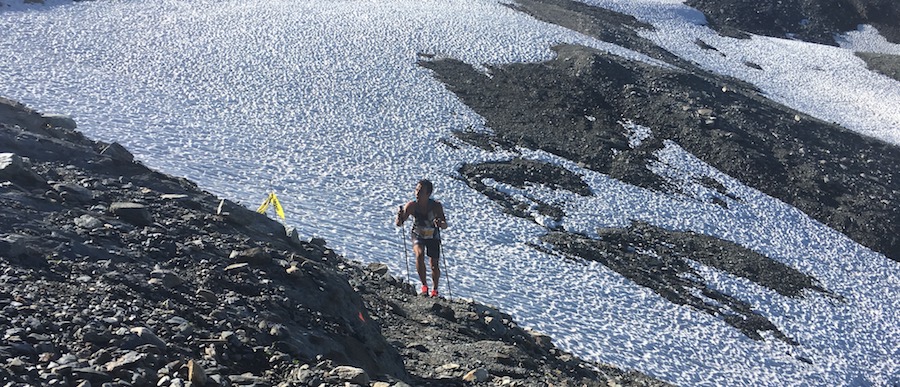 6000 D - passage sur le glacier - Fred Bousseau