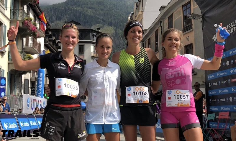 UTMB 2018 - CCC - podium dames - Fred Bousseau