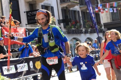 Thierry Chalandre - arrivée UTMB 2016