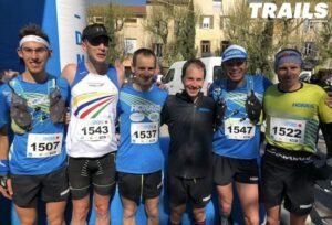 Podium hommes Trail Drôme 2019