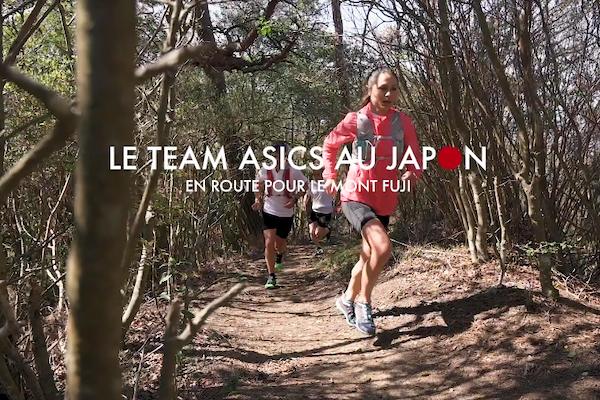 Team Asics Trail, en route pour le Mt Fuji