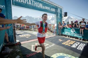 Davide_Magnini vainqueur du Marathon du Mont-Blanc 2019 - Fabian Bodet