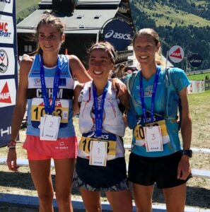 Podium femmes Championnats de France de Trail court 2019