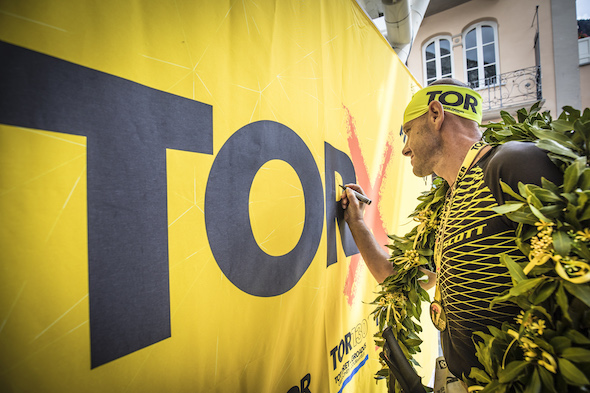 Oliviero Bosatelli vainqueur du TOR des Geants 2019