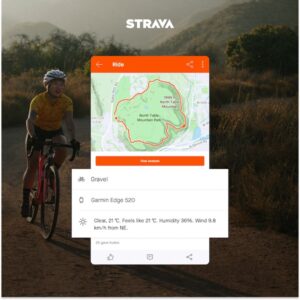 cartes de parcours avec STRAVA