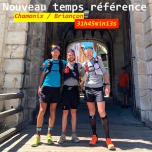 record Chamonix - Briançon 2020- M. Kern, G. Curmer et B. Robin