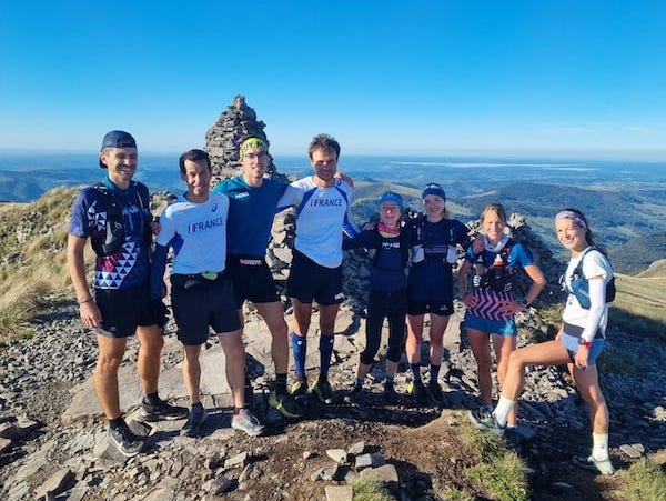 L'équipe de France de trail en stage dans le cantal - Outdoor Edtions