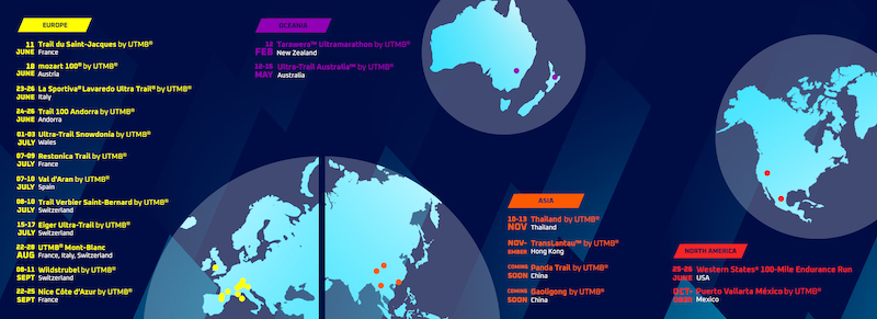 UTMB® World Series 2022 : 25 événements, dont 3 en France - Outdoor Edtions
