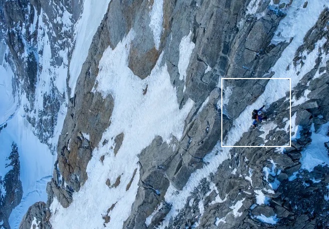 Charles Dubouloz 2022 - Grandes Jorasses - Seb Montaz