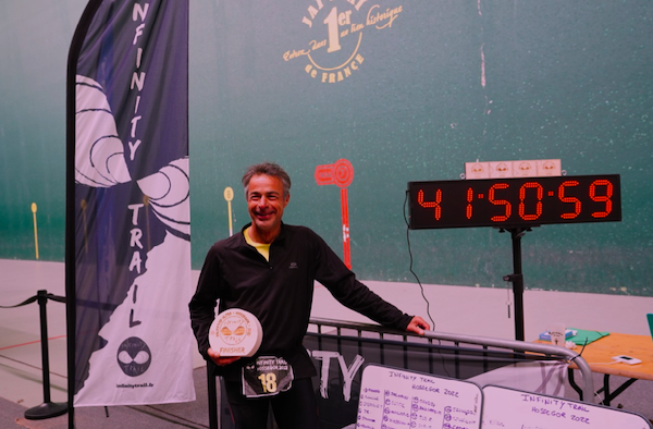 Record sur l'Infinity Trail pour Philippe Pollesel