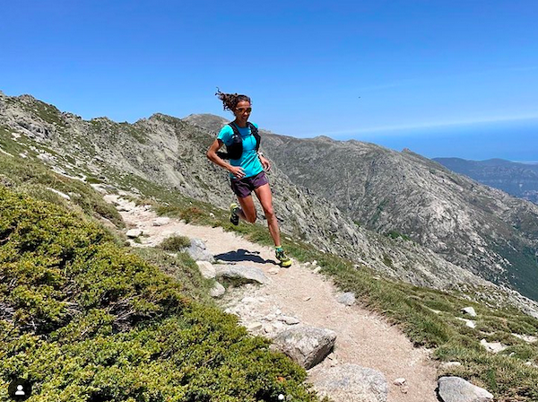 Anne Lise Rousset à l'assaut du GR 20