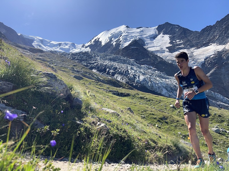 Coupe du monde 2023 de courses en montagne - montée du nid d'Aigle