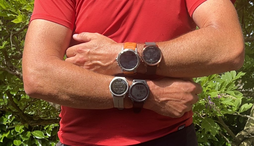 Test montres GPS en trail - Garmin Fenix 7 Solar, Coros Vertix 2, Polar Grit X Pro, Suunto 5 Peak - Outdoor Edtions