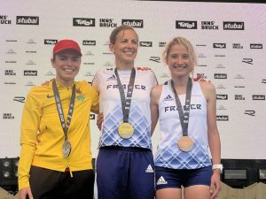 Championnats du monde 2023, podium dames trail long